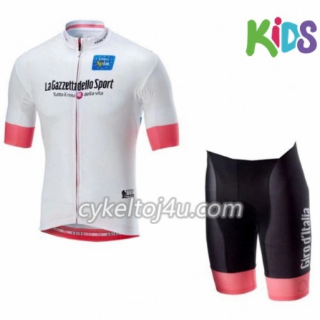Cykeltrøje + Cykelshorts 2018 Giro d'Italia Børn N004